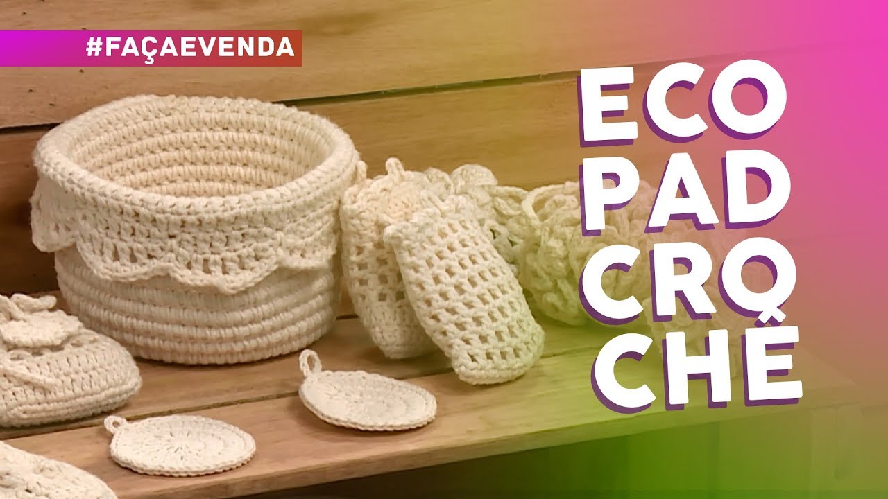 Ecopad em crochê por Lili Moraes