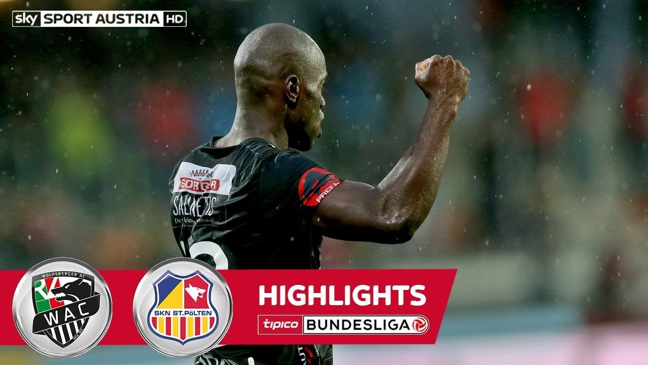 Highlights: tipico Bundesliga, 12. Runde: Wolfsberger AC - SKN St. Pölten 1:0
