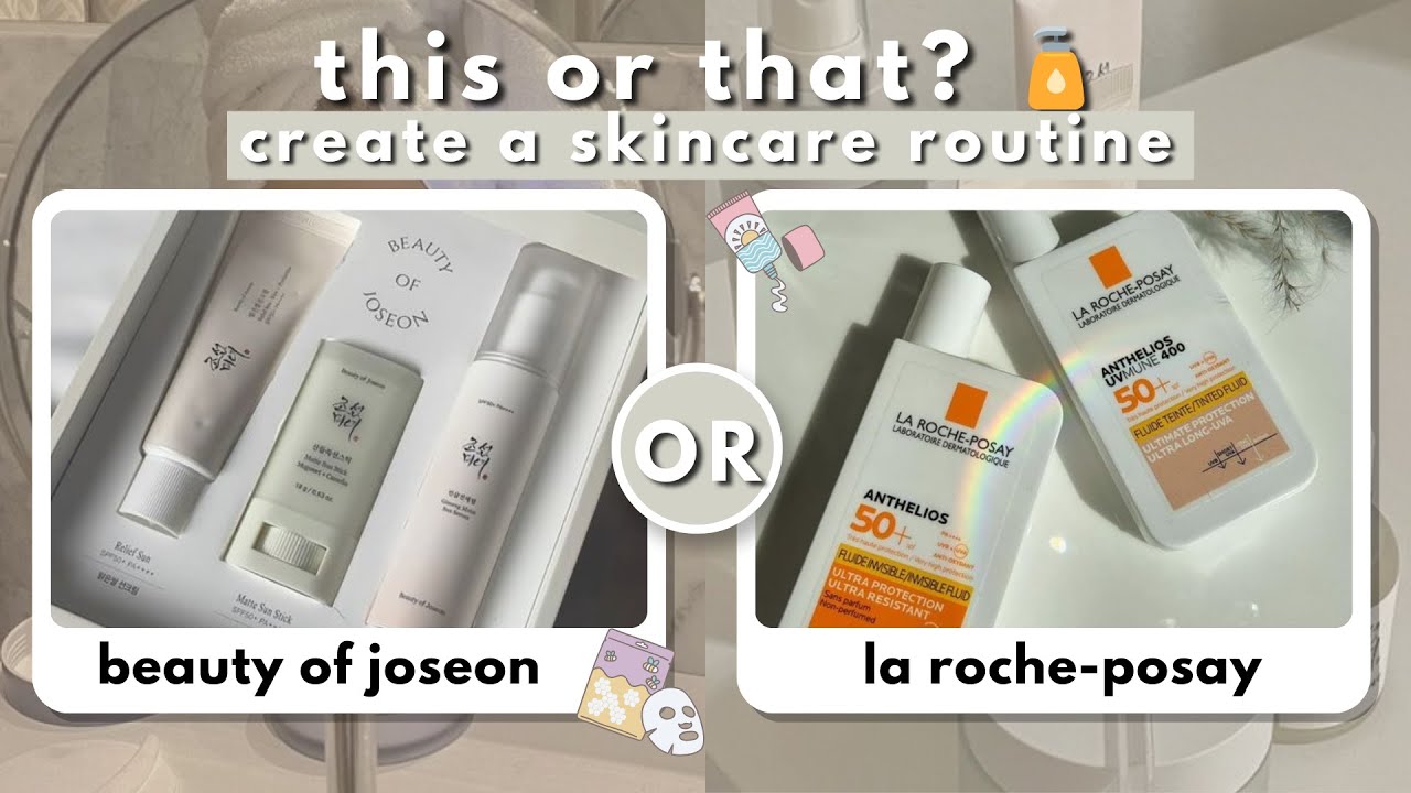 build AND create your own skincare routine [pt. 1] | this or that 🫧🧴