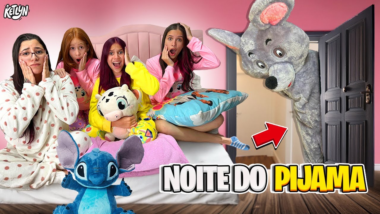 ERA PARA SER UMA FESTA DO PIJAMA, MAS O RATO MALVADÃO ESTRAGOU TUDO* (KETLYN MUSKETO)