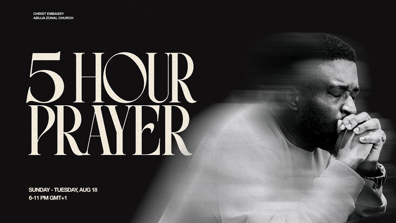 5 HOUR PRAYER WITH PASTOR ENOCH BOAMAH || 18TH AUGUST