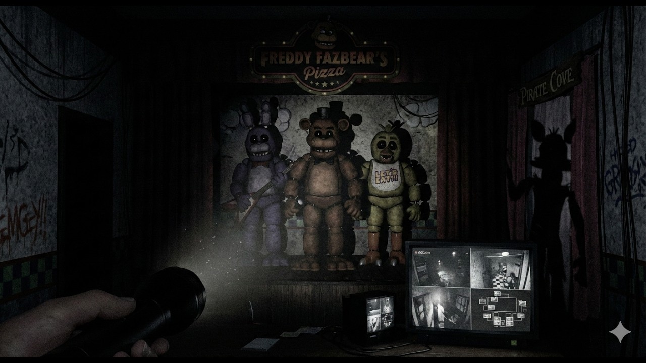 Cinco Noches con Alfredo Modo Normal (Me llevo a Freddy al oscurito)