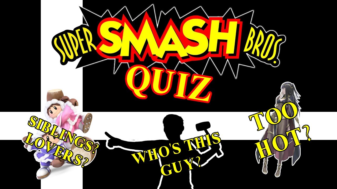 I challenge my friends to compete in a Super Smash Bros Quiz!