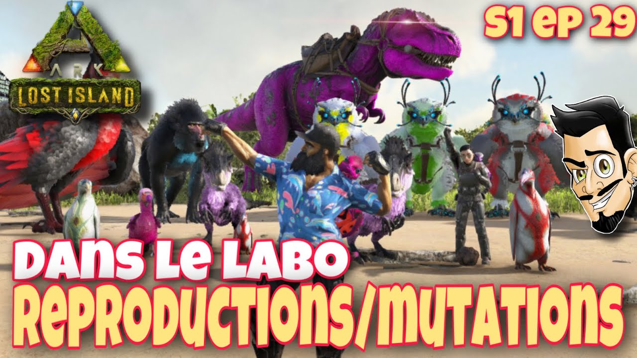 Beaucoup de REPRODUCTIONS et de MUTATIONS sur ARK LOST ISLAND fr - Ark fr Breeding