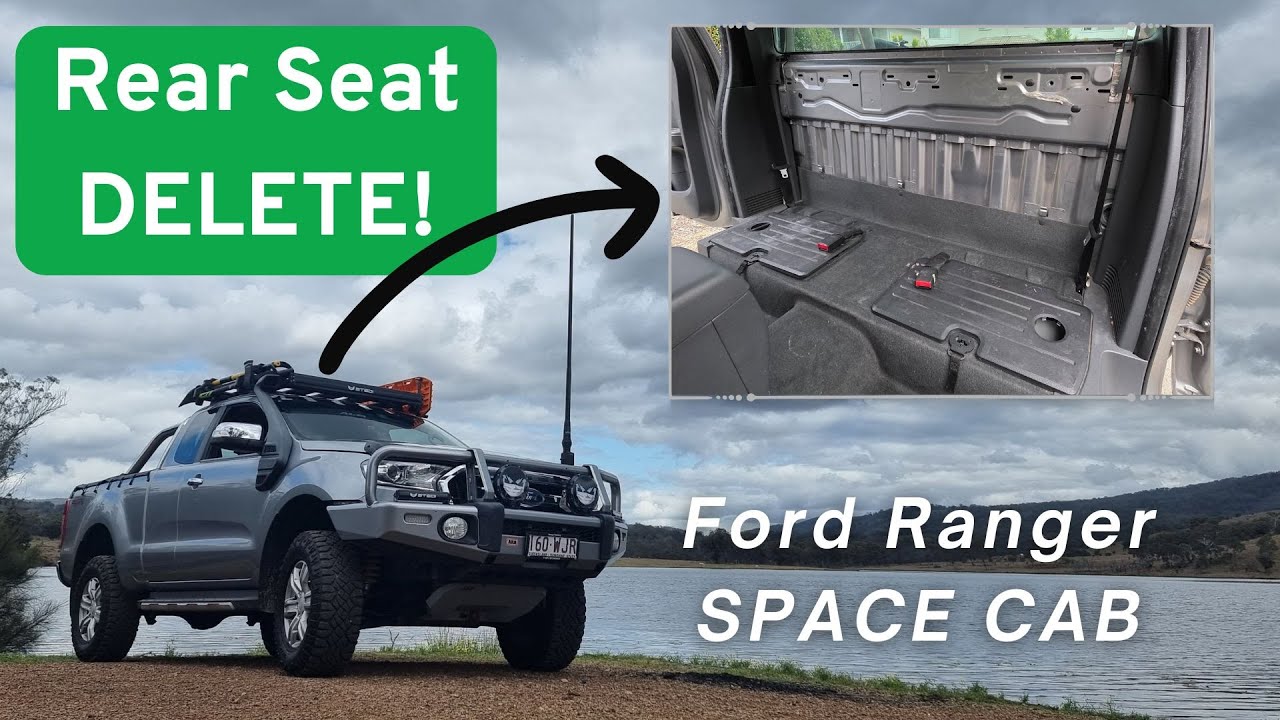 Rear Seat Delete - Ford Ranger Space Cab / Extra Cab
