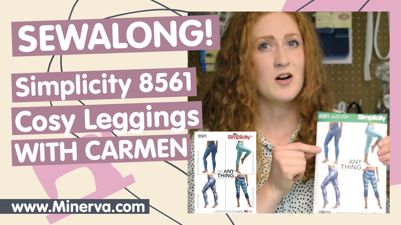 Minerva Sew-Along - Simplicity 8561 Leggings