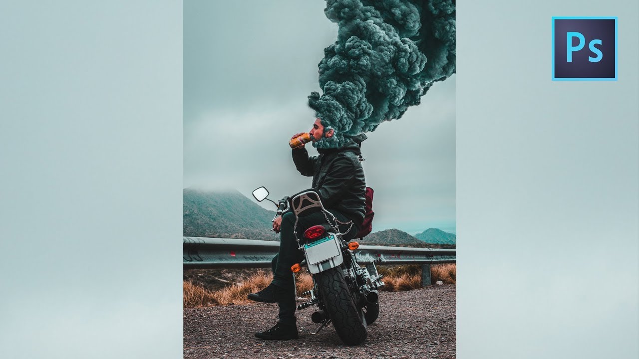 [Photoshop Manipulation] Smoke Head Tutorial - Surrealism