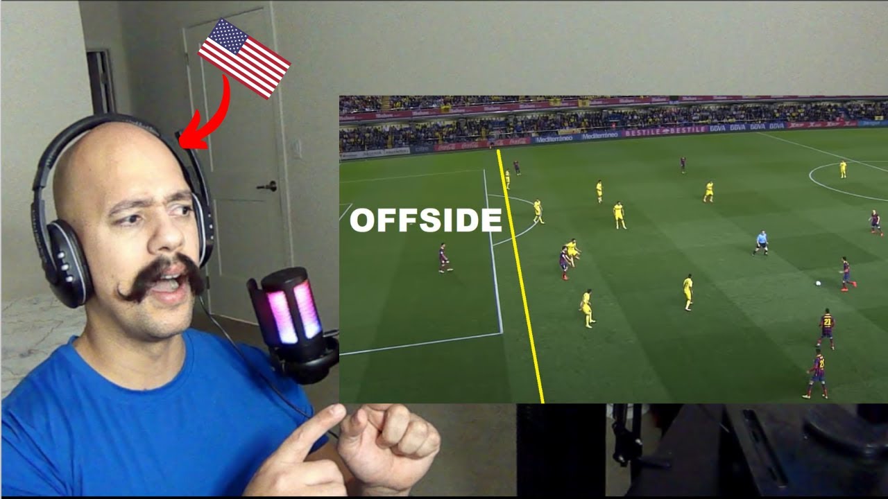 Reacciones de un estadounidense a la regla del fuera de juego explicada en 3 minutos