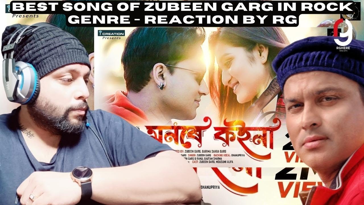Zubeen Garg - Monore Koina | Zubeen Garg | Official Music Video | Zubeen Garg Music | REACTION BY RG