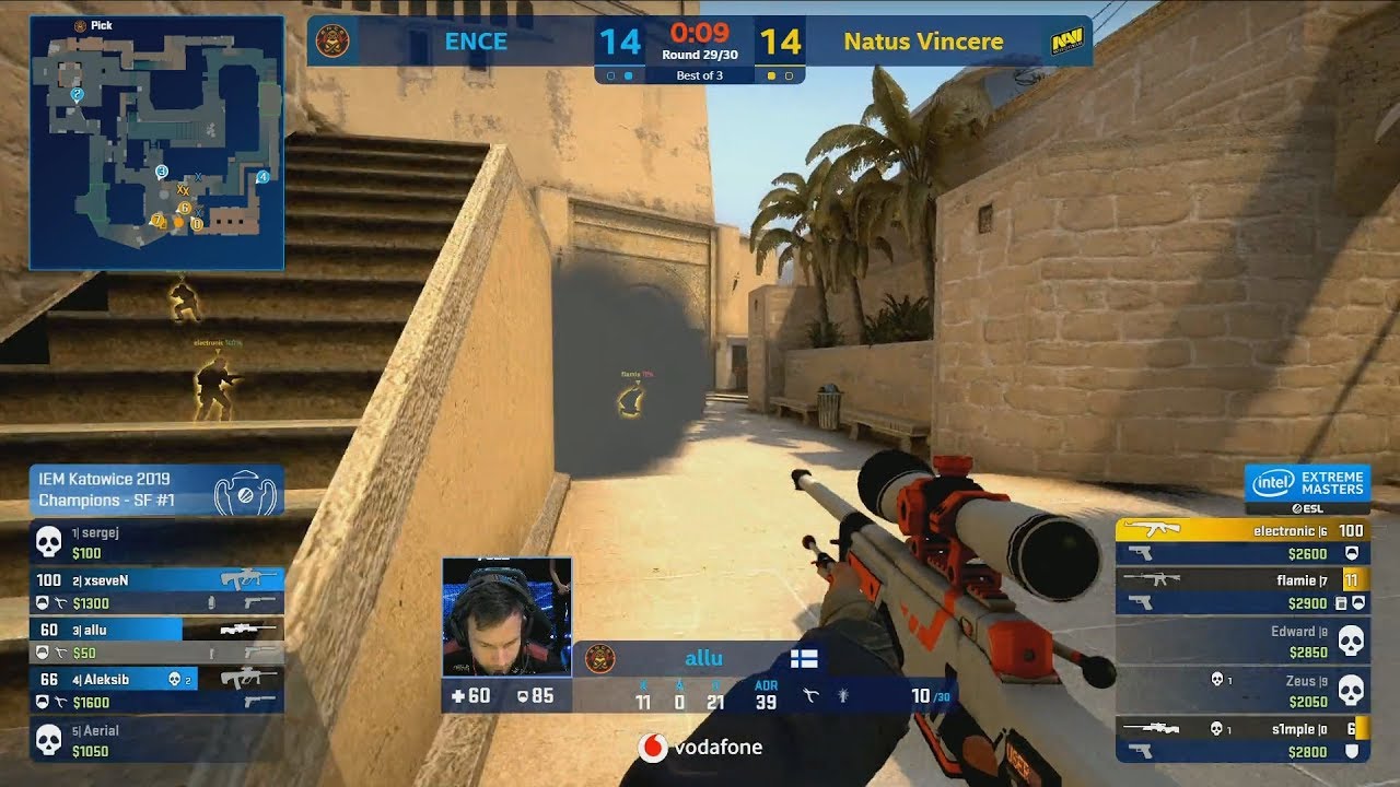 EPIC UPSET!! - NaVi vs ENCE - IEM Katowice Major 2019 - CS:GO