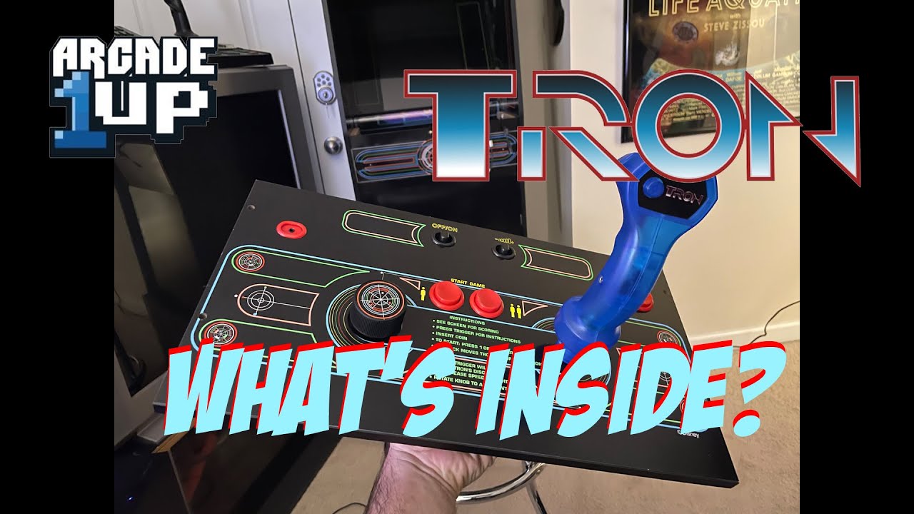 Arcade1up TRON control panel