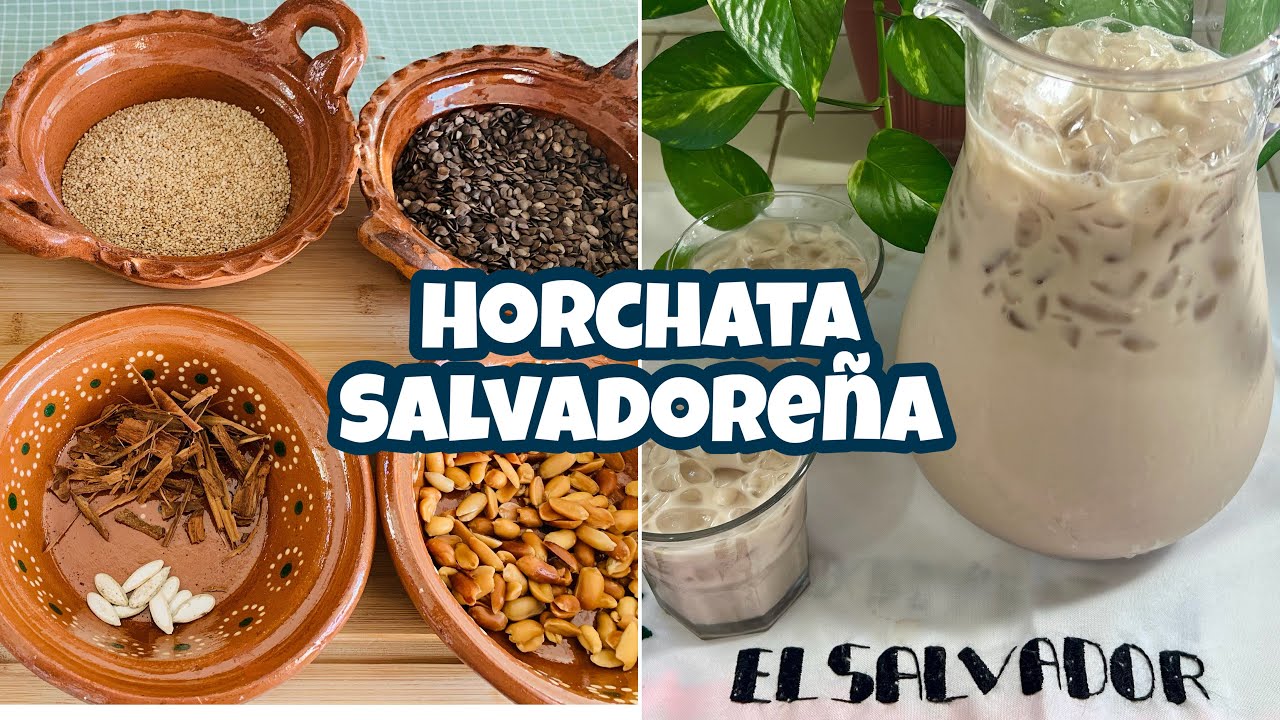 Como hacer HORCHATA DE MORRO 100% ORIGINAL Y NATURAL SALVADOREÑA CREMOSITA