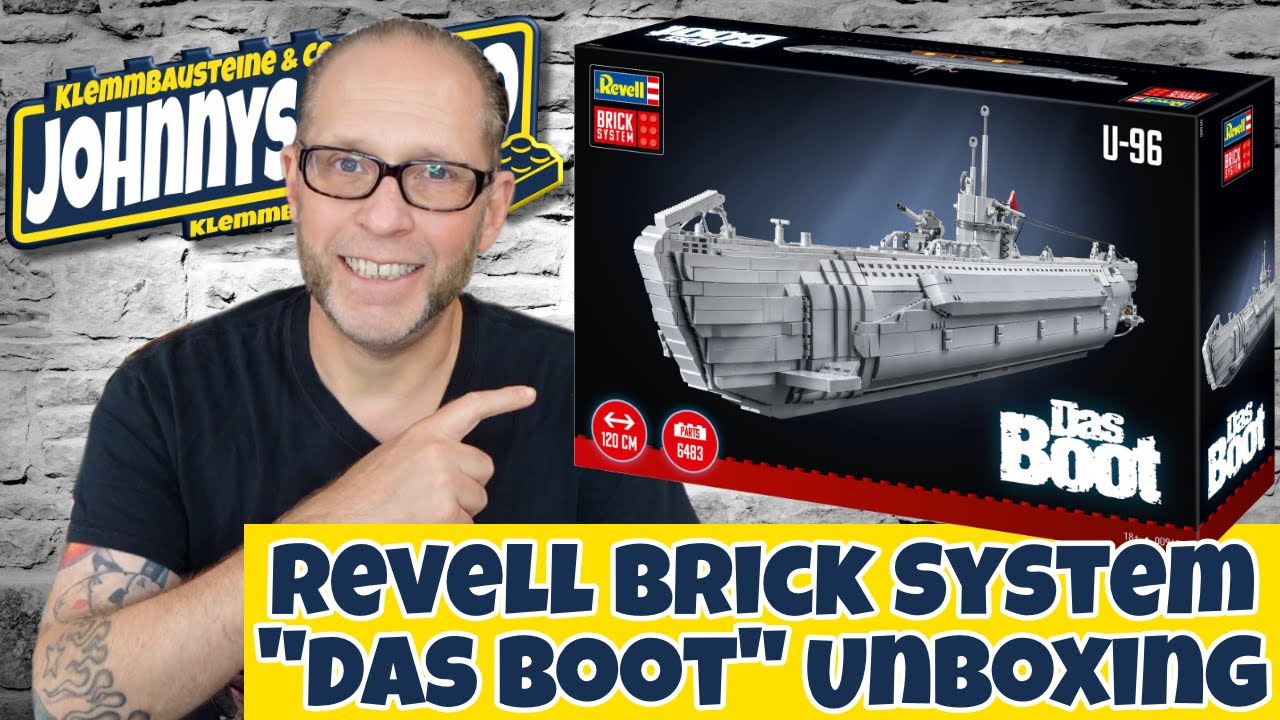 Revell goes Klemmbausteine - Das Boot von Revell Brick System Unboxing