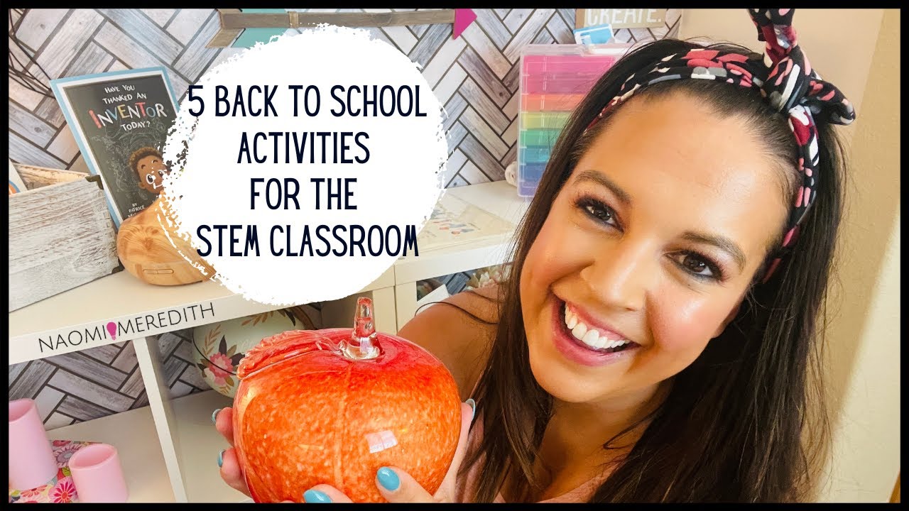 Back to School STEM Lessons -STEM Back to School Bootcamp