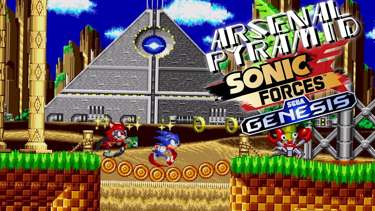 Sonic Forces - Arsenal Pyramid: Exterior (Sega Genesis Remix)