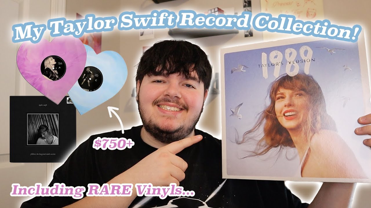 My TAYLOR SWIFT RECORD COLLECTION!! *Including RARE Vinyls*