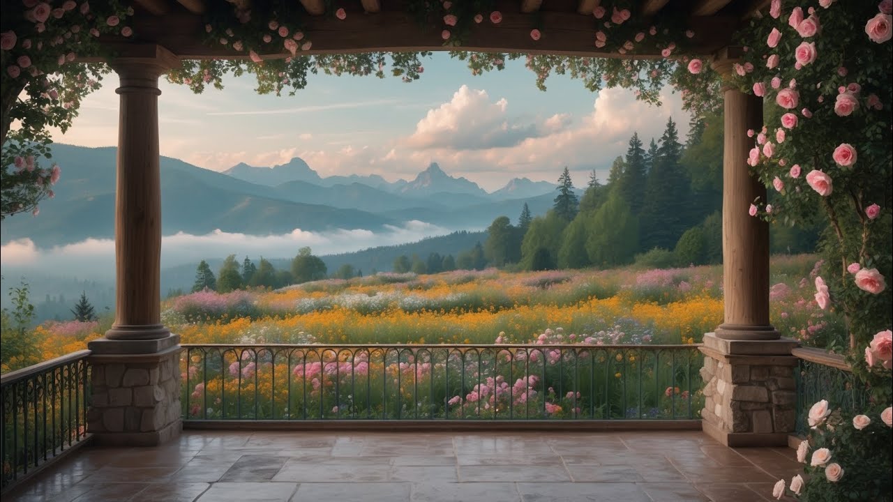 Quiet Moments in a Wildflower Valley 🍃 Relaxing Music for Sleep, Calm Mind and Deep Rest