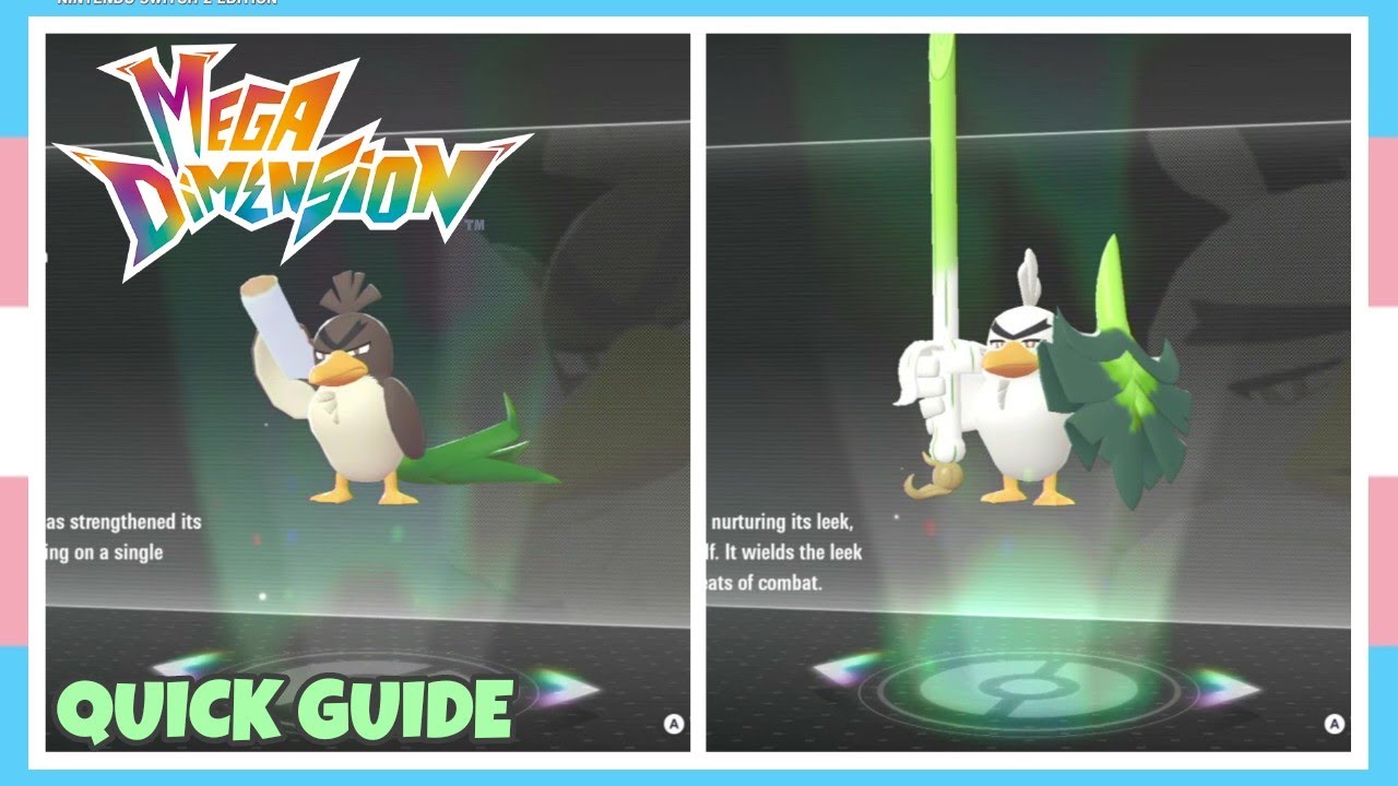 How To Evolve Galarian Farfetch'd Into Sirfetch'd In Legends ZA *Mega Dimension* | Quick Guide