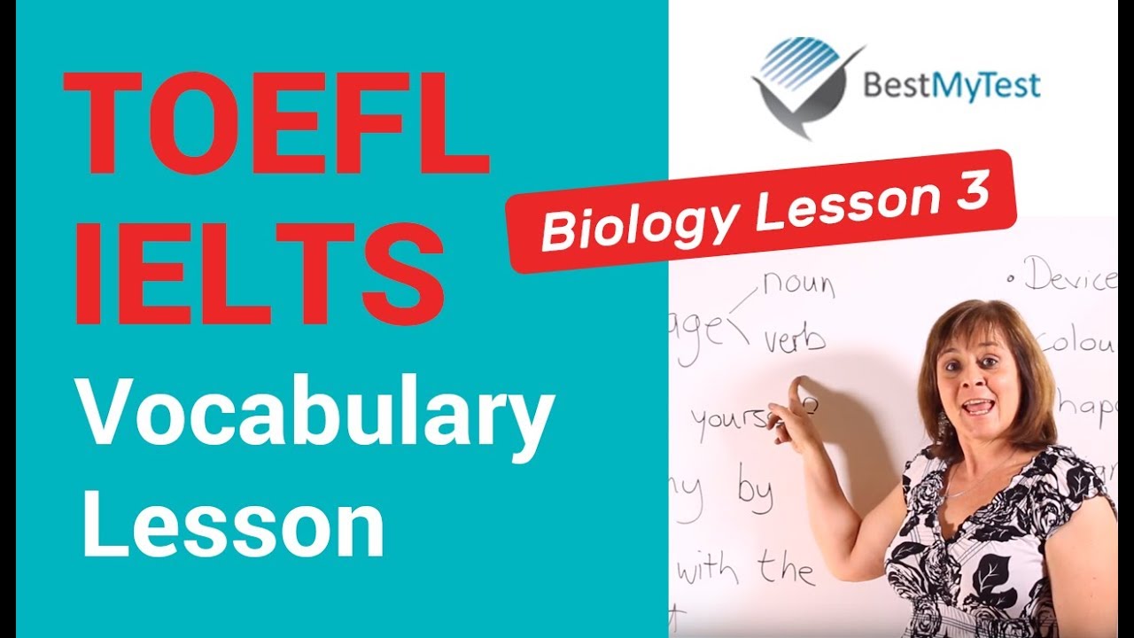 TOEFL Vocabulary - Biology Lesson 3
