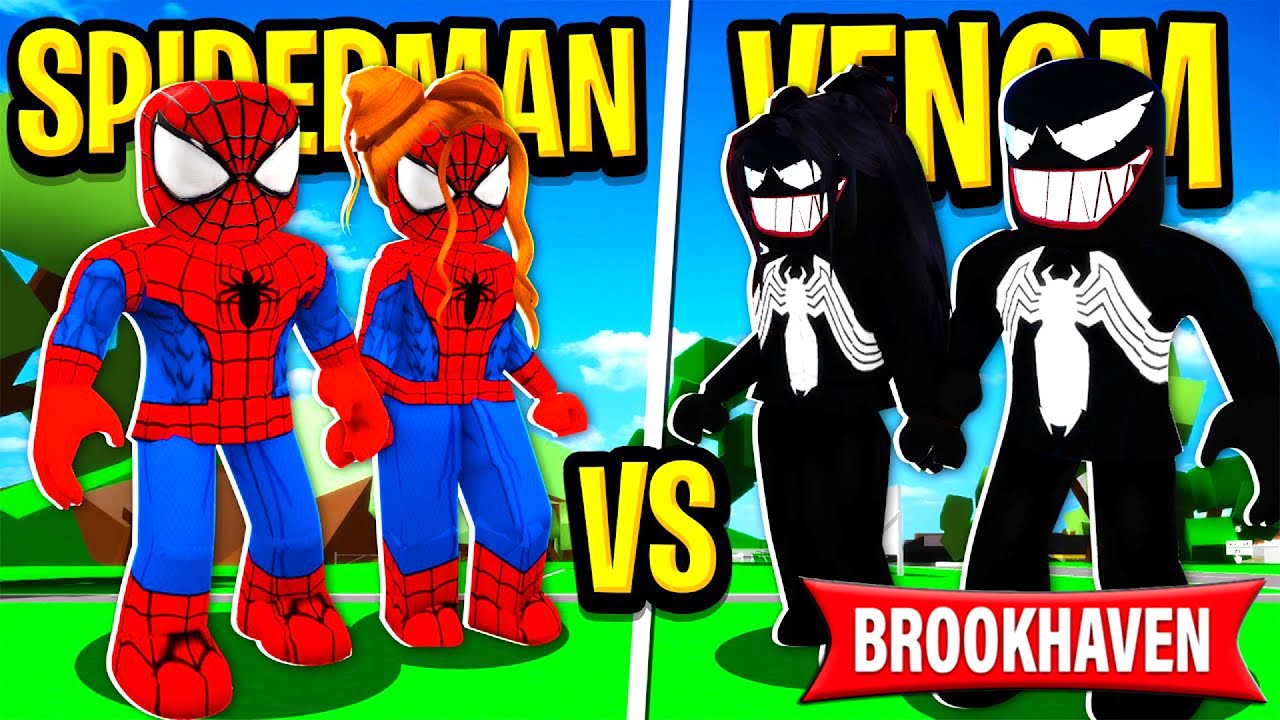 SPIDERMAN FAMILIE vs VENOM FAMILIE in BROOKHAVEN! (Roblox Brookhaven 🏡RP | Story Deutsch)