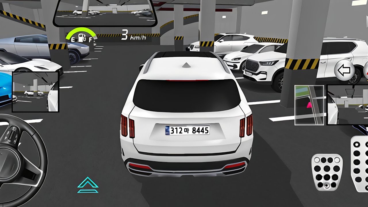 Silence Mein Power | White Fortuner Parking Mode 🤍🔥