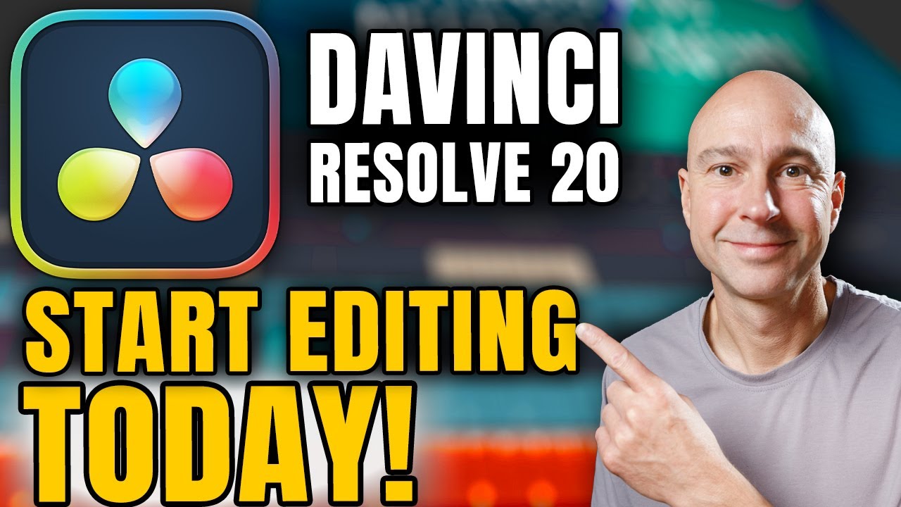 DaVinci Resolve 20 for Beginners:  CRASH COURSE &ndash; Edit Your First Video Step-by-Step