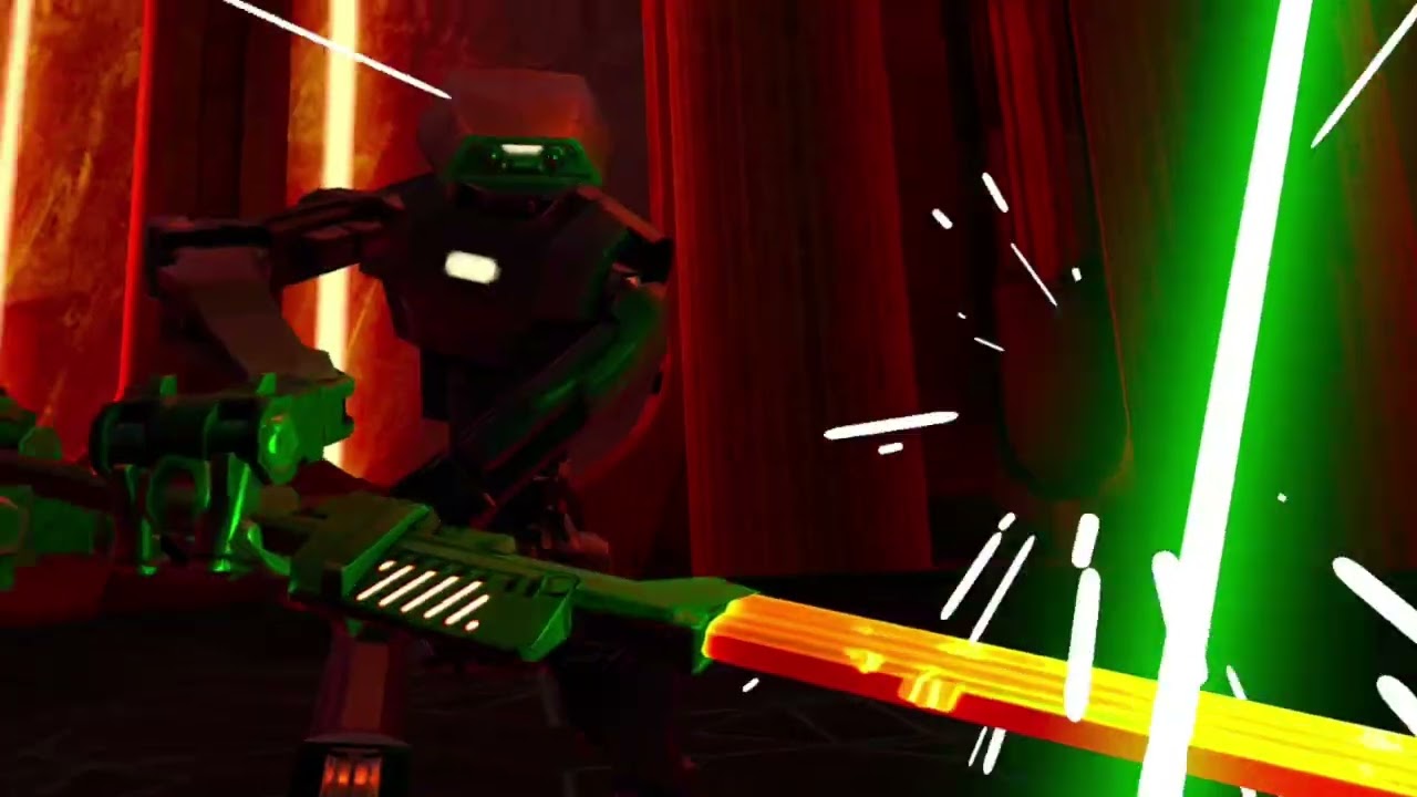 Elevator Lightsabers