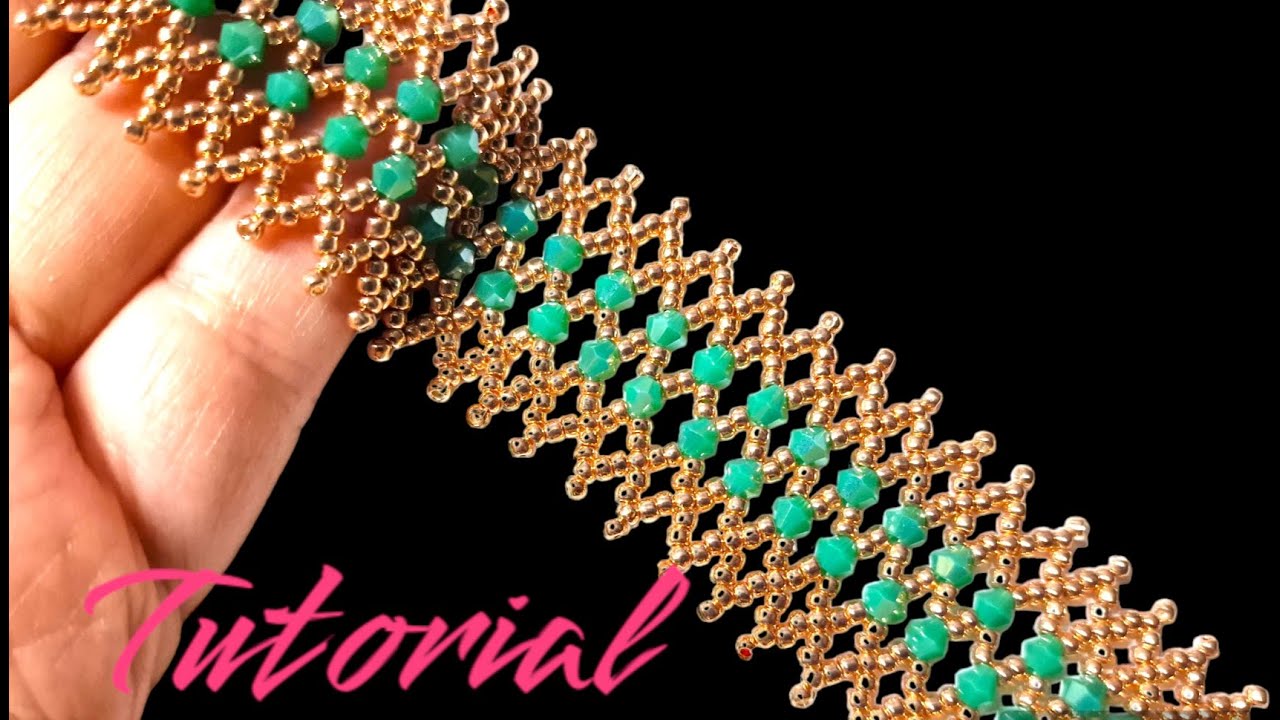 Tutorial Bracciale Second Skin - Tecnica Netted + SORPRESA #tutorialperline