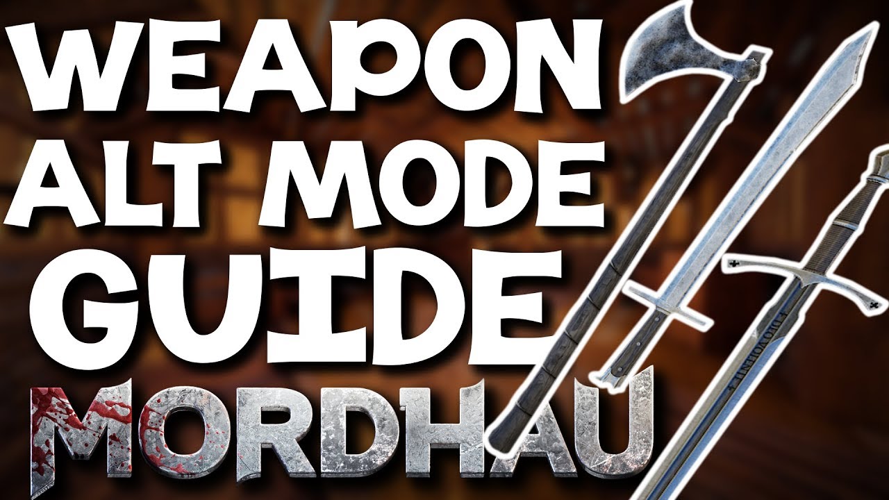 Alternate Grip Guide - Mordhau Weapon Tutorial, Tips & Tricks