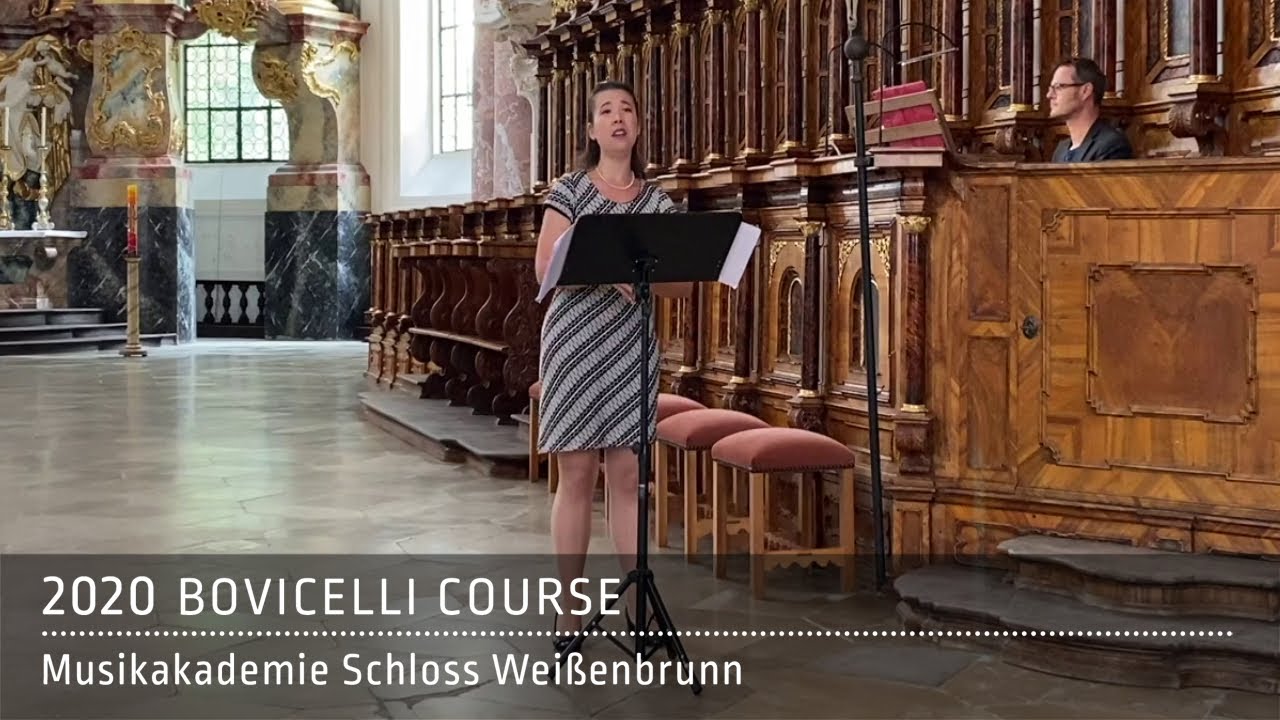 Sarah M. Newman, Unites States | G. F. Sances, O bone Jesu