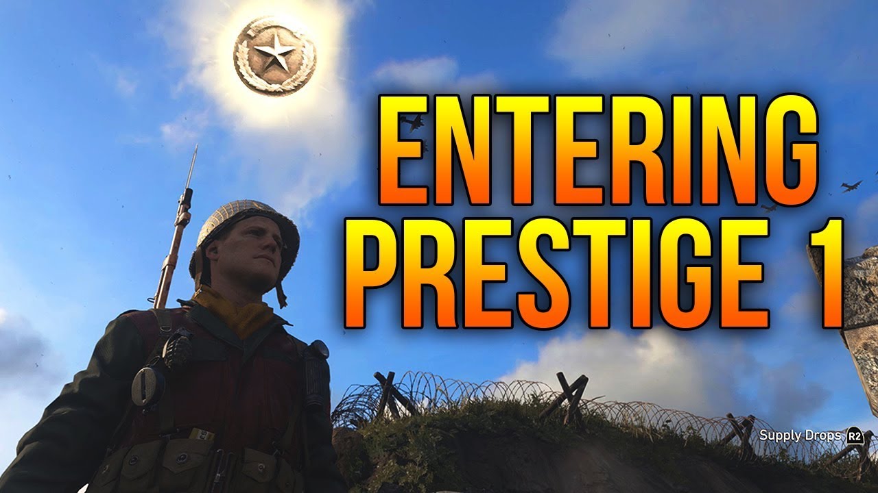 ENTERING 1ST PRESTIGE in COD WWII! &ndash; WHAT HAPPENS?