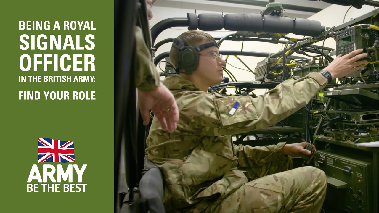 Royal Signals Officer -  Roles in the Army - Army Jobs