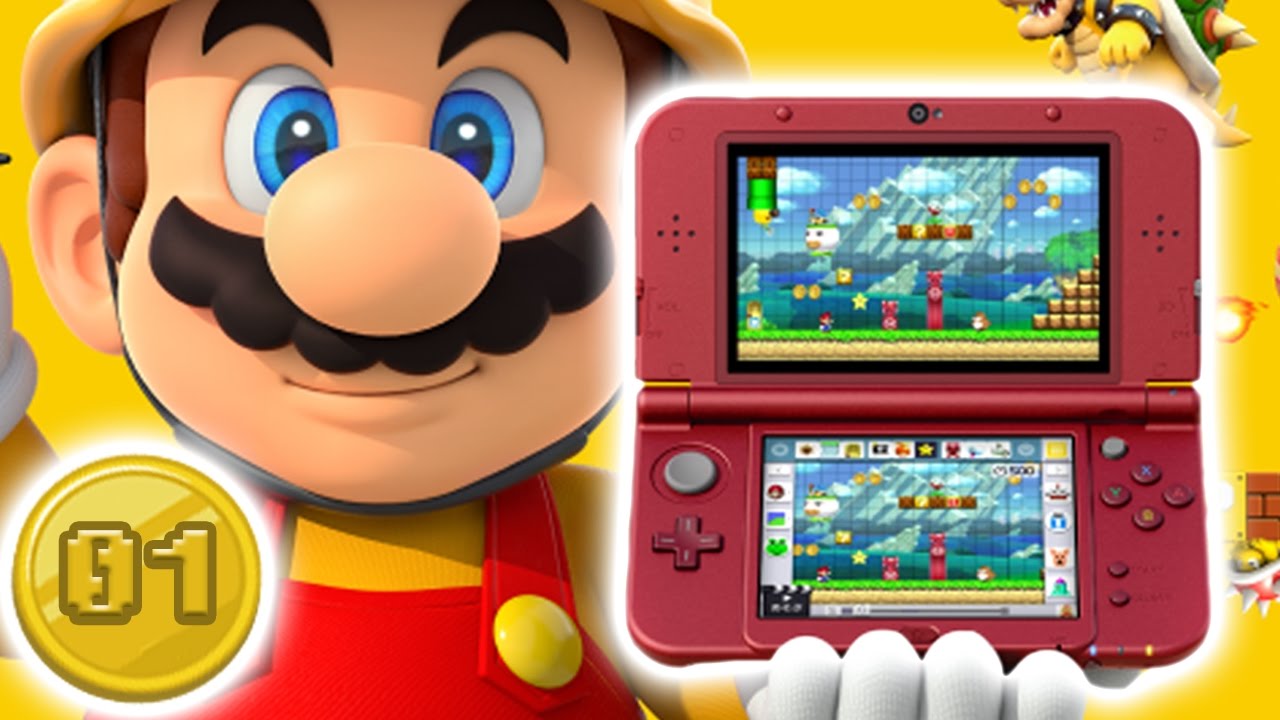 SUPER MARIO MAKER 3DS #1 - Le jeu de retour sur PORTABLE !