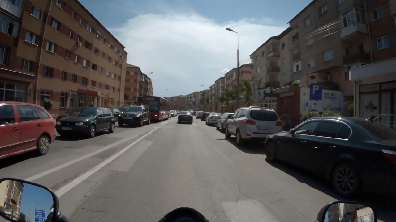 Prima plimbare cu motocicleta in trafic