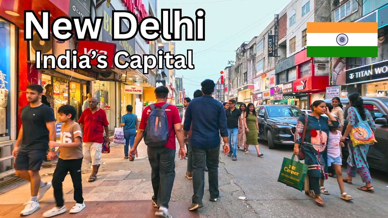 🇮🇳 Karol Bagh Market, New Delhi &ndash; What India&rsquo;s Capital REALLY Looks Like (4K Walking Tour 2026)