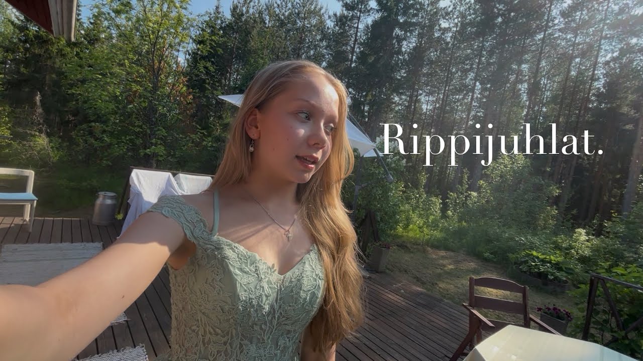 Valmistellaan ja juhlitaan rippijuhlia.