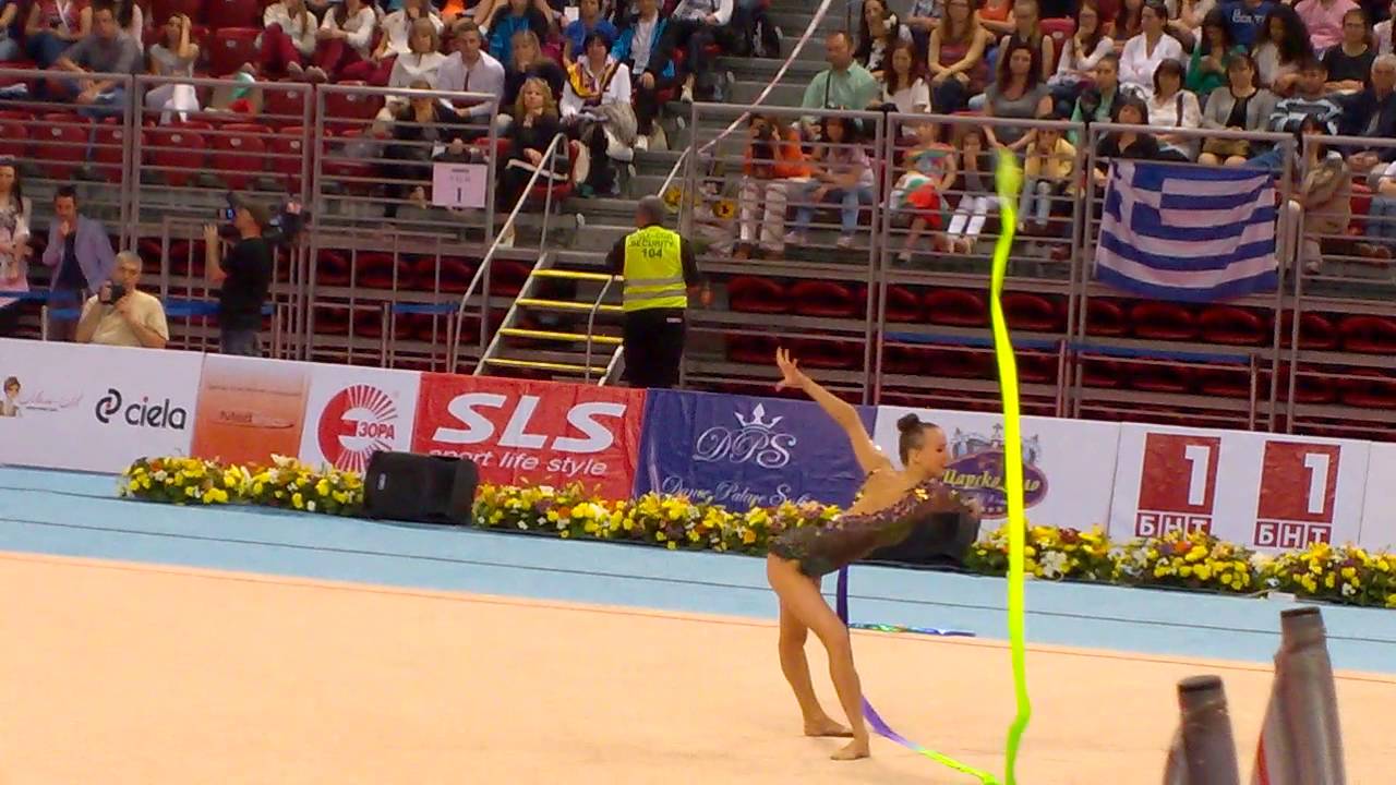 Ganna Rizatdinova  Ribbon Final Sofia 2016