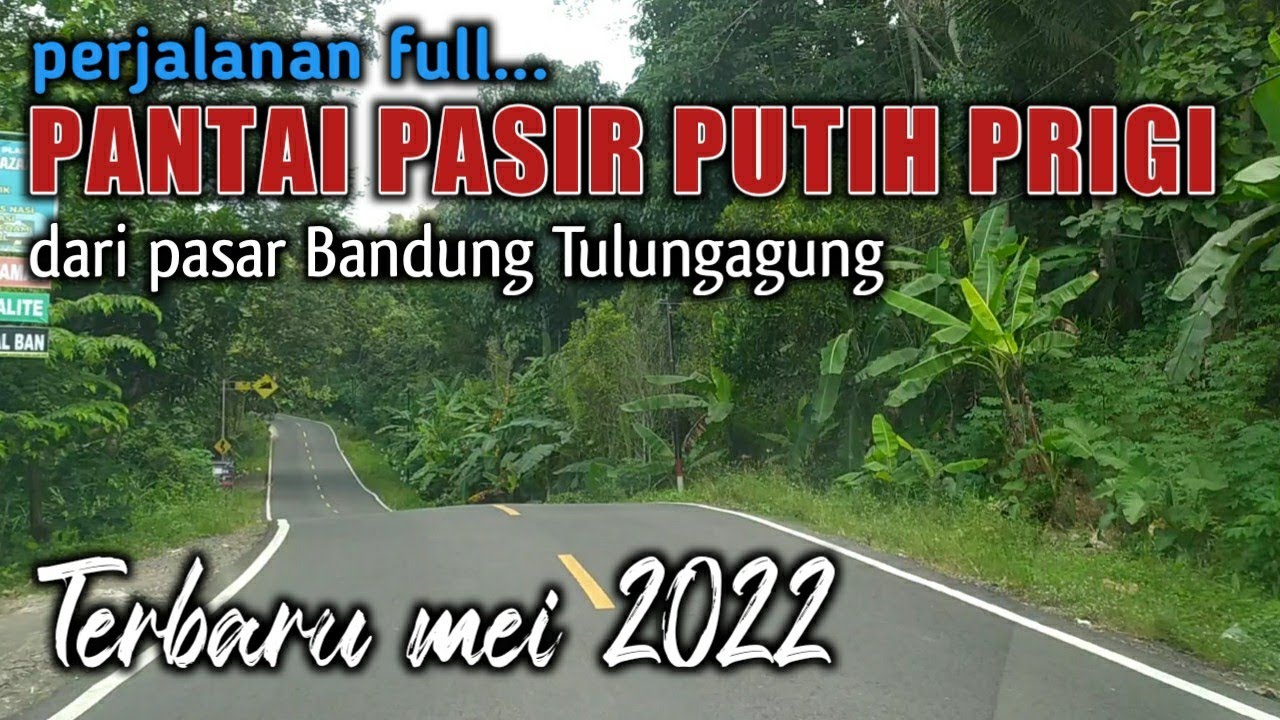 Perjalanan Ke PANTAI PASIR PUTIH TRENGGALEK