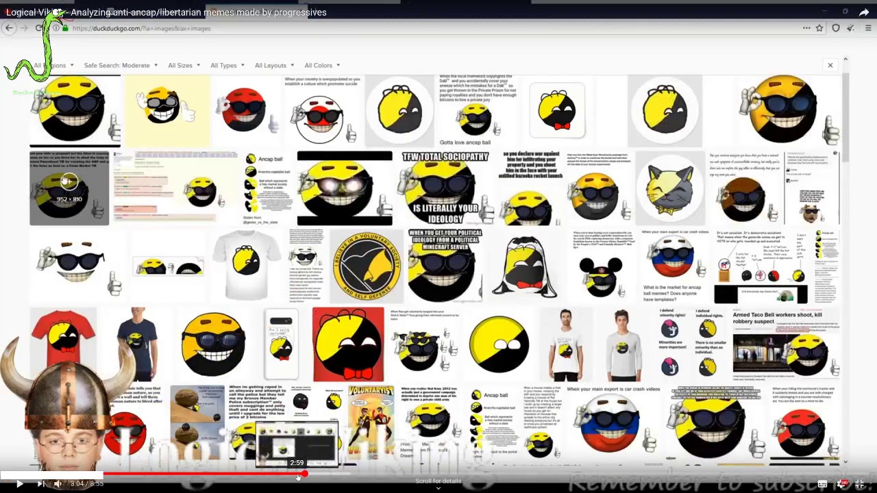 Responding to Logial Viking - Analyzing anti-ancap/libertarian memes made by progressives