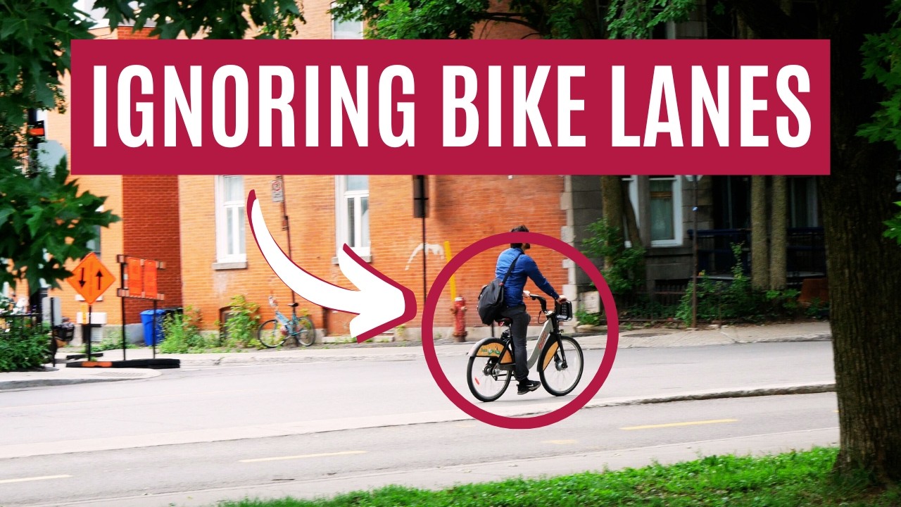 Why Don’t Cyclists Use Bike Lanes?