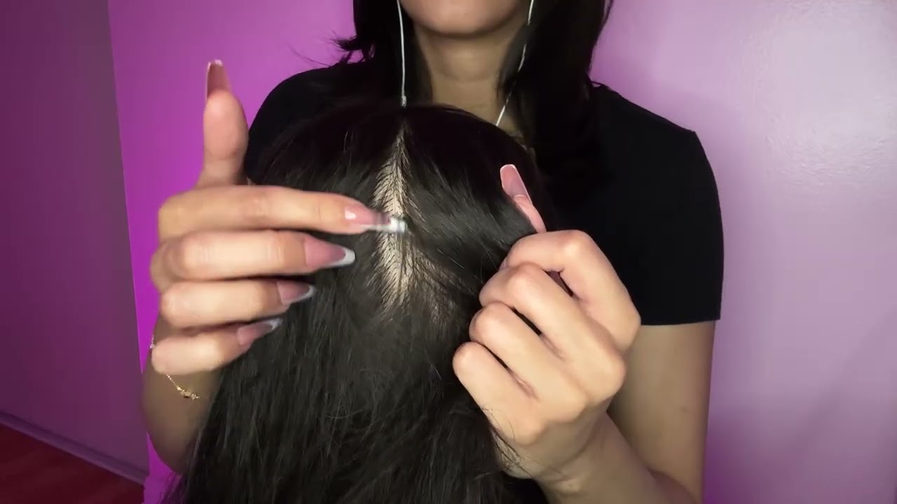 ASMR Hair Play & Head Massage (Mannequin)✨