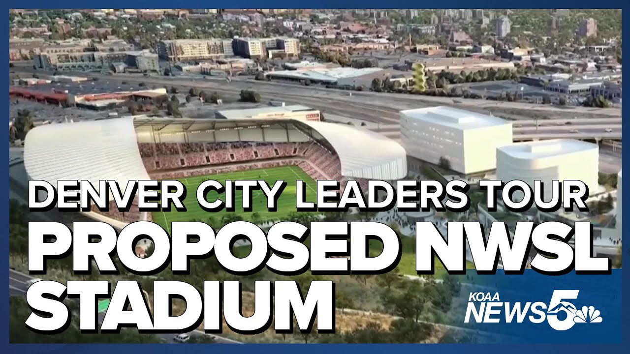 Denver city leaders tour proposed NWSL stadium site
