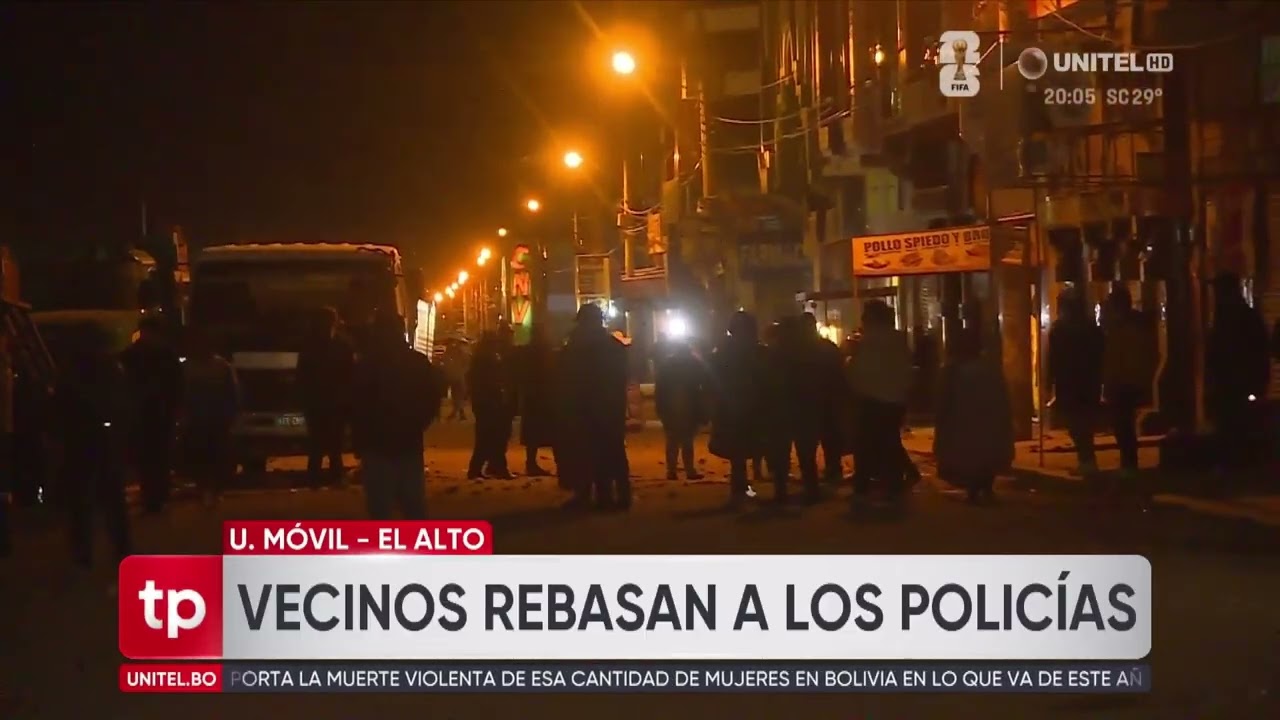 Vecinos apedrean camión y recuperan garrafas tras operativo de la ANH y la Policía