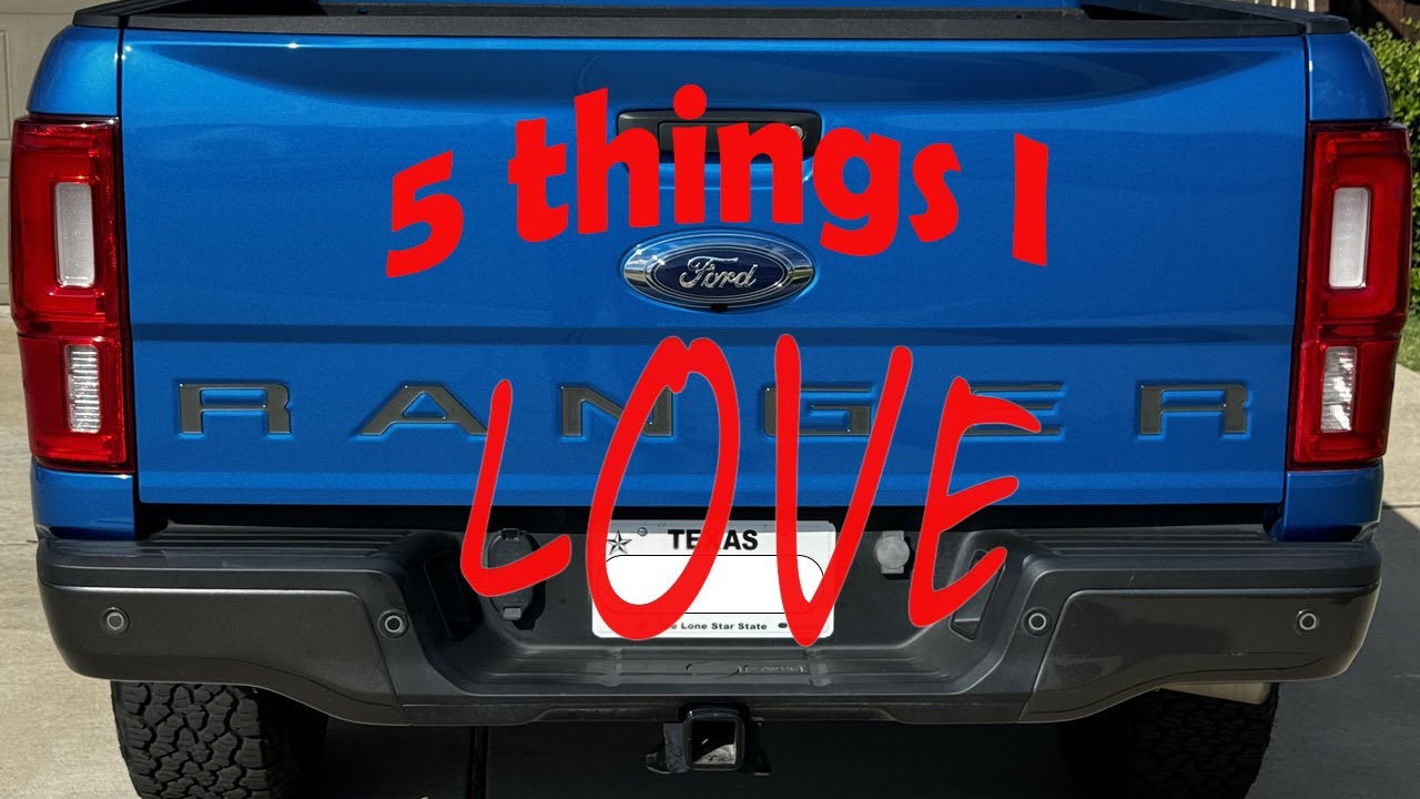 5 Things I LOVE After 5K Miles | 5th Gen Ford Ranger 2019-2023