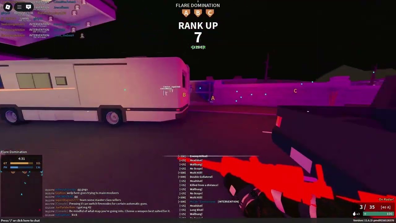 cleared public phantom forces lobbies with my left toe & a #1 script 💅