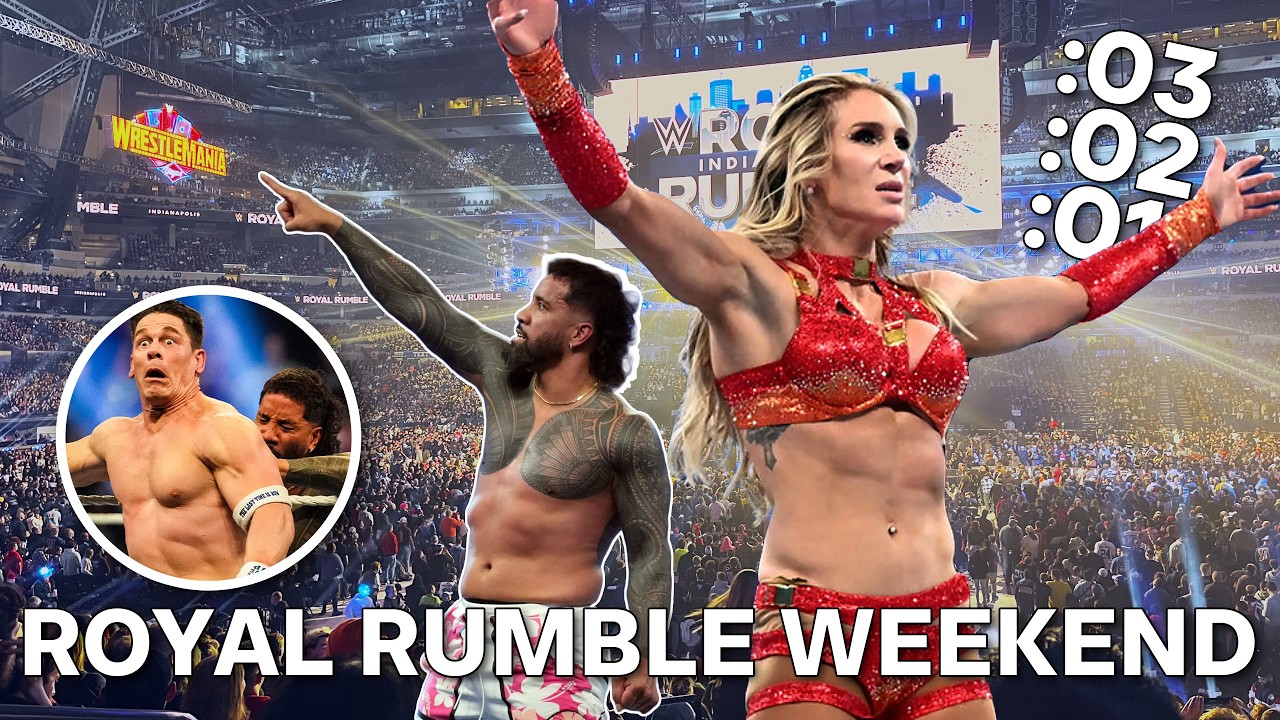 WWE Royal Rumble Vlog 2025