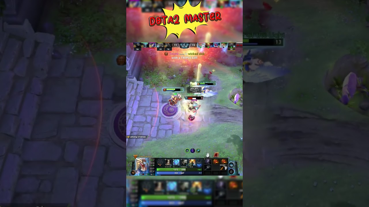 Not even close #omniknight #dota2 #shorts