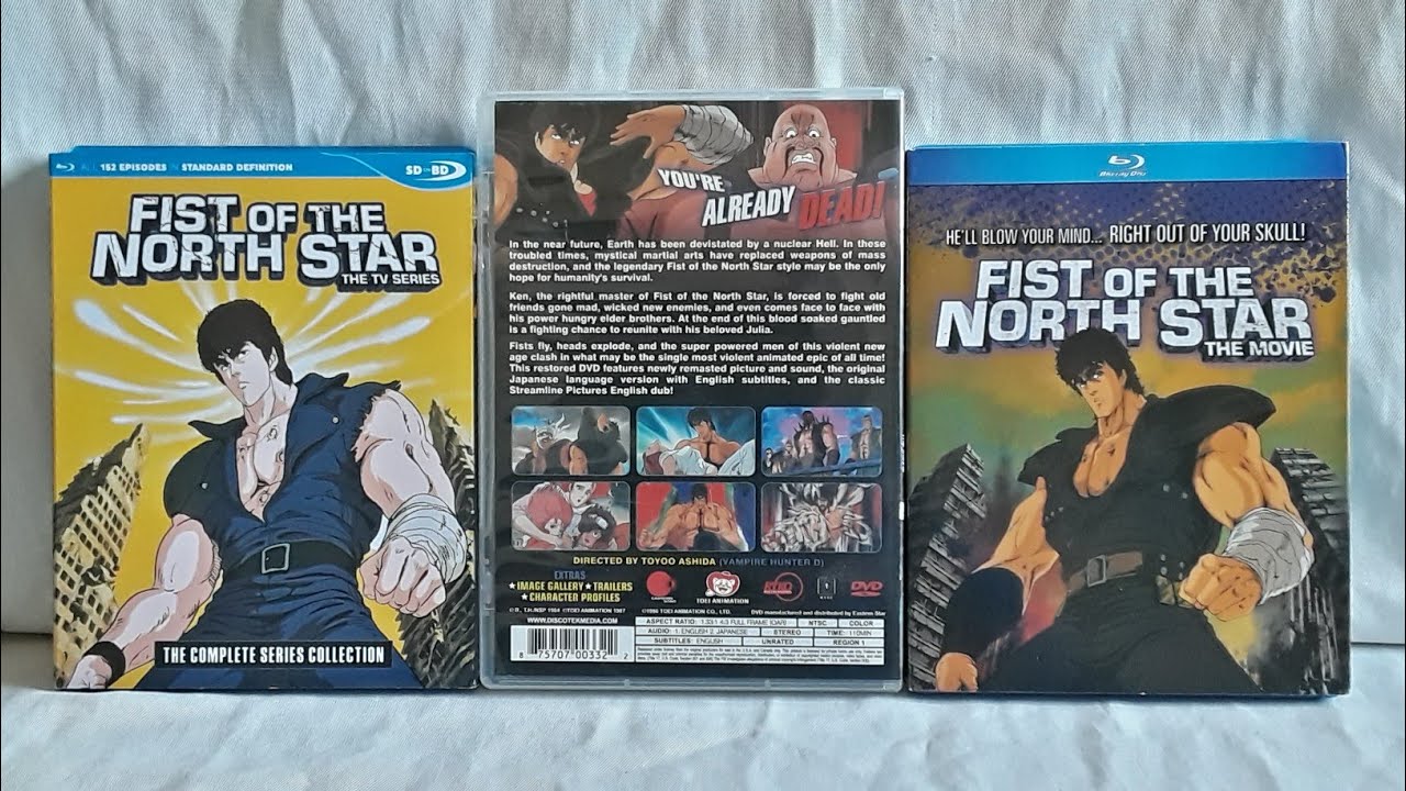 Unboxing Fist of the North Star Anime Collection