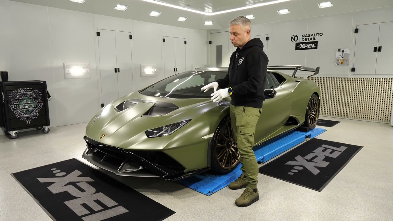 Lamborghini Huracan STO - Fulll PPF y GPF by Nasauto Detail