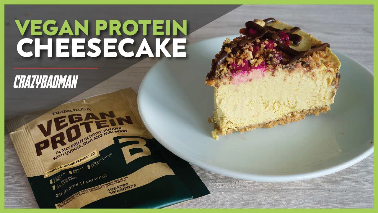 High Protein Vegan Recipes | Vegan Cheesecake